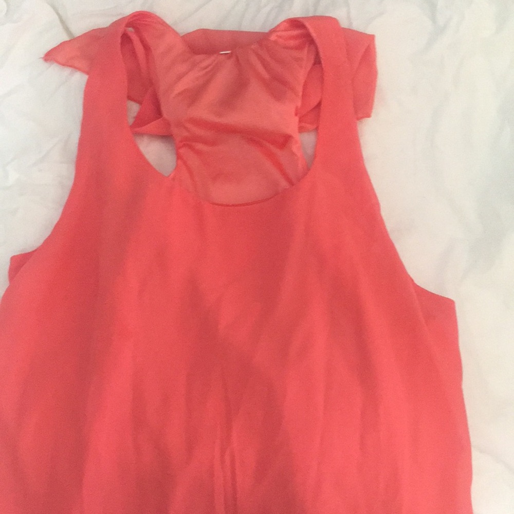 Orange dress